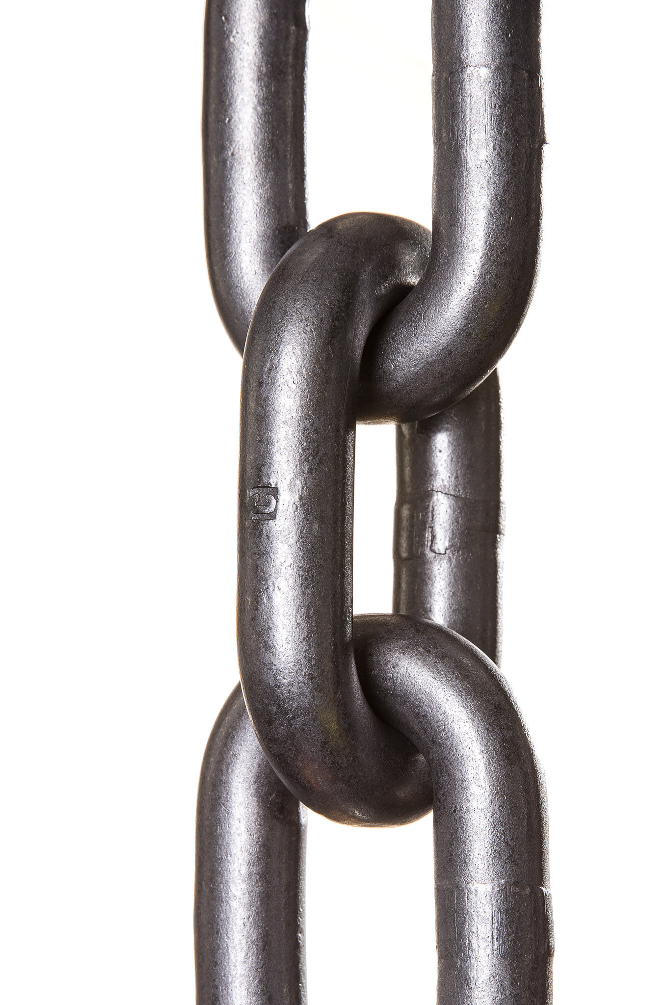 Round steel link chains, Round steel chains