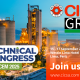 Cement plant image with text announcing participation of the CICSA Group at the FICEM 2025 event